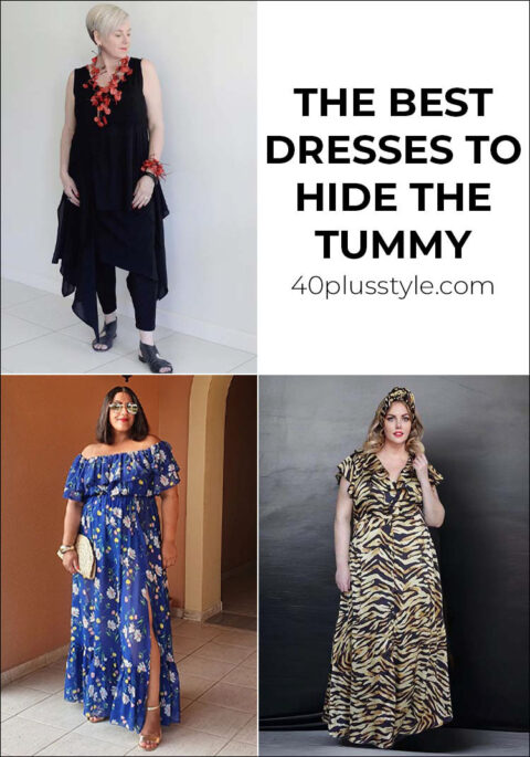 The Best Dresses To Hide Your Tummy For Women Over 40