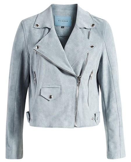 Summer jackets - BLANKNYC Faux Suede Moto Jacket | 40plusstyle.com