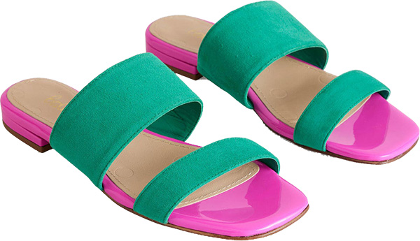 Boden Two Strap Sandal | 40plusstyle.com