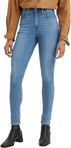 Best jeans for tall women - Levi's 721 High Rise Skinny Jeans | 40plusstyle.com