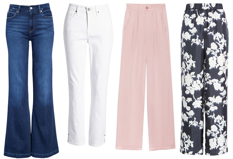 Jeans and pants for the romantic style personality | 40plusstyle.com