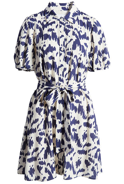 Sam Edelman Ikat Tie Waist Shirtdress | 40plusstyle.com