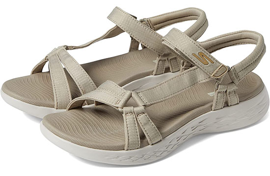 The best womens sandals this summer - Skechers On-The-Go 600-Brilliancy Sport Sandal | 40plusstyle.com