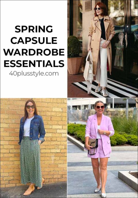 spring capsule wardrobe - all essentials you need for spring 2023