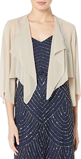 Alex Evenings Short Bolero Shrug Jacket | 40plusstyle.com