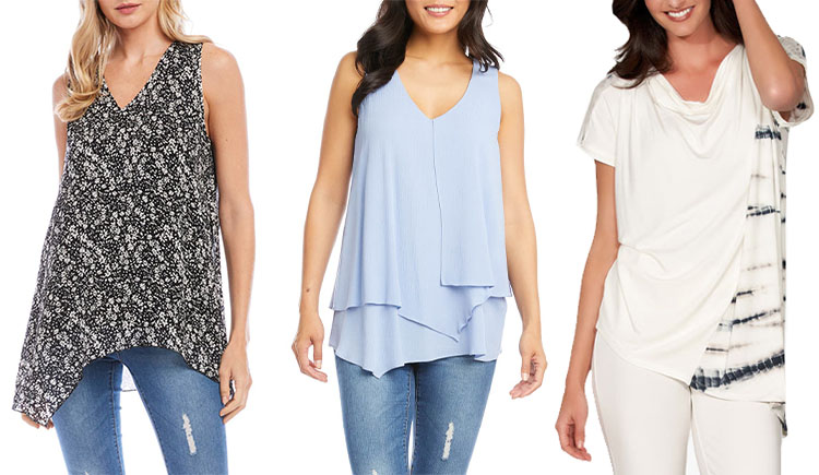What to wear in summer - draped tops | 40plusstyle.com