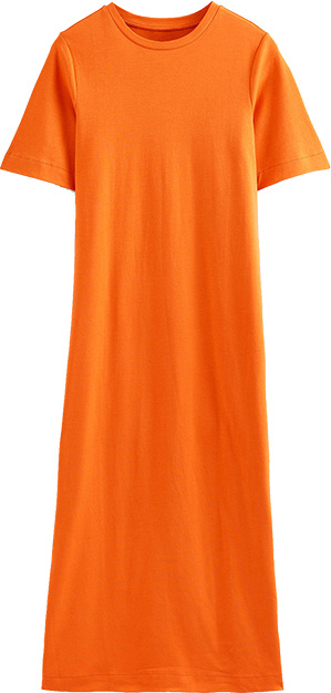 Boden Jersey Midi T-Shirt Dress | 40plusstyle.com