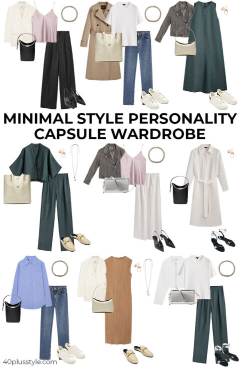 A capsule wardrobe for the minimal style personality