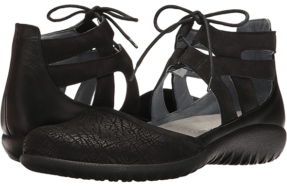 NAOT Footwear's Kata Lace-up Shoe | 40plusstyle.com