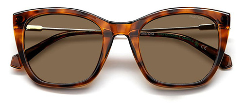Polaroid 52mm Polarized Cat Eye Sunglasses | 40plusstyle.com