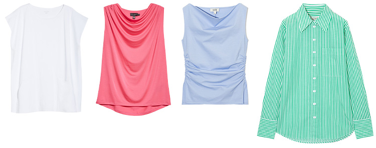 Tops for your summer wardrobe | 40plusstyle.com