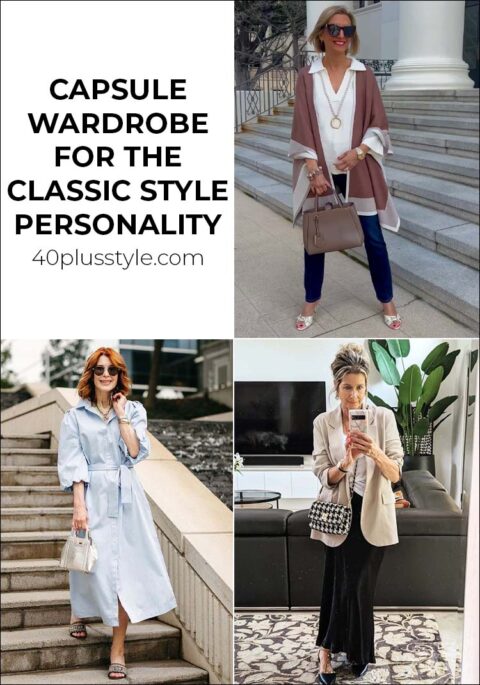 Classic style personality - A style guide and capsule wardrobe