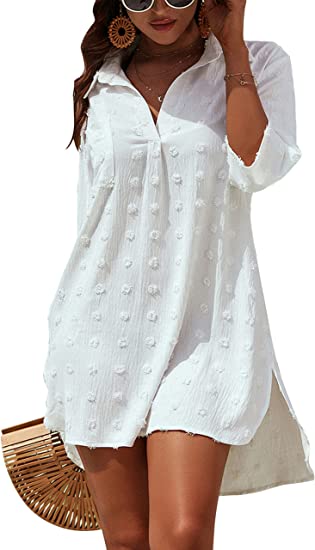 Bathing suit cover ups - Blooming Jelly Chiffon Cover-Up | 40plusstyle.com