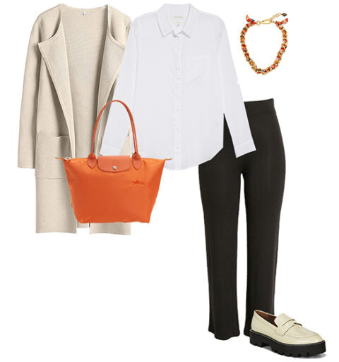Outfits for mom - what to wear as a mom on the go - 40+style