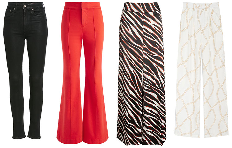 Pants and jeans for the glamorous personality | 40plusstyle.com