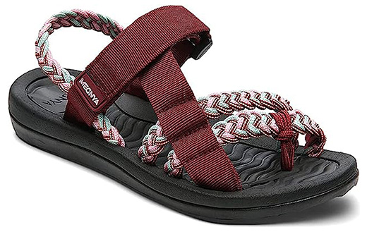 Most comfortable walking shoes - MEGNYA Hiking Sandal | 40plusstyle.com
