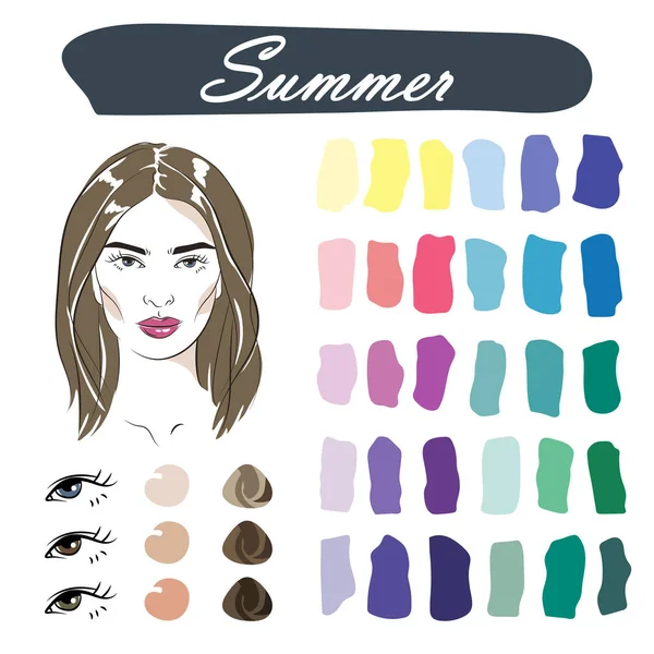 Summer color palette | 40plusstyle.com