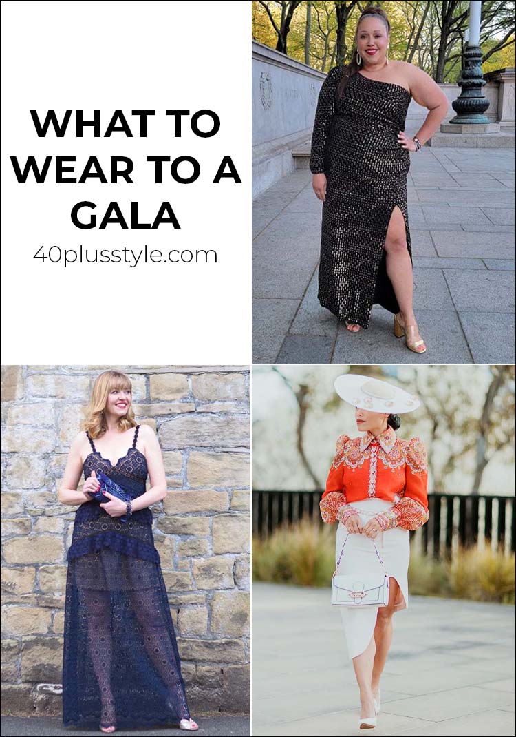 What to wear to a gala no matter what the dress code | 40plusstyle.com