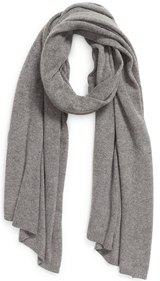 Nordstrom Cashmere Scarf | 40plusstyle.com