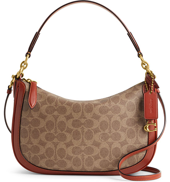 COACH Signature Coated Canvas Crossbody Bag | 40plusstyle.com