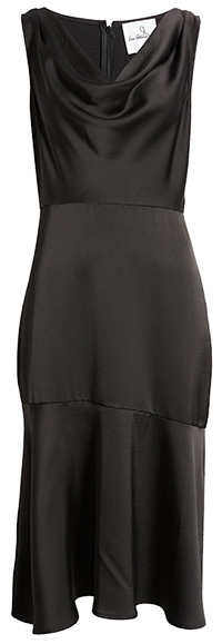 Sam Edelman Drape Neck Cocktail Dress | 40plusstyle.com