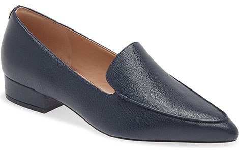 Cole Haan Vivian Pointed Toe Loafer | 40plusstyle.com