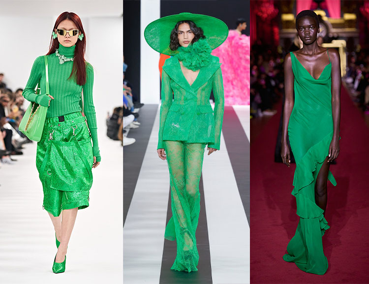 Fall 2023 color trends: kelly green | 40plusstyle.com