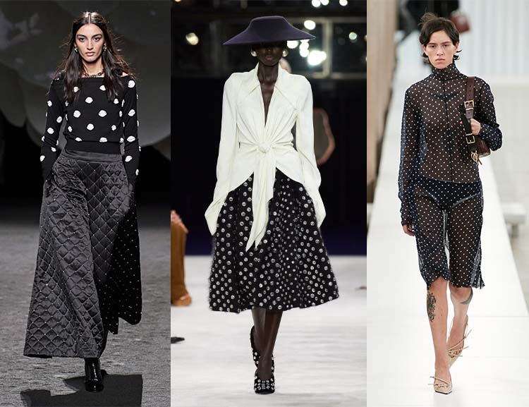 Polka dots for Fall | 40plusstyle.cm