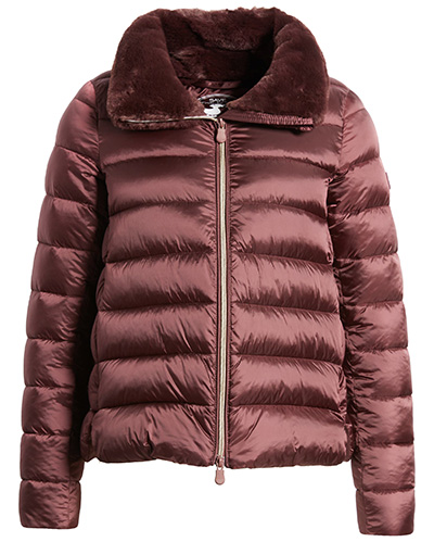 Fall outfits from Nordstrom - Save The Duck Mei Faux Fur Collar Puffer Jacket | 40plusstyle.com