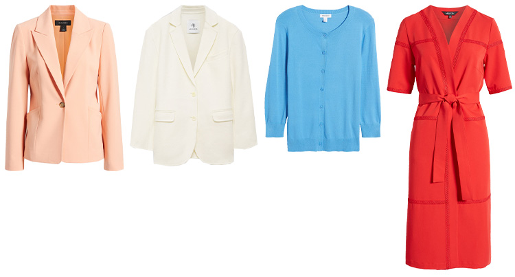 Spring color palette coats and jacket  | 40plusstyle.com