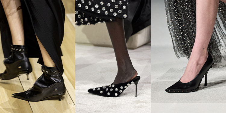 Shoes for Fall 2023: buckles and studs | 40plusstyle.com