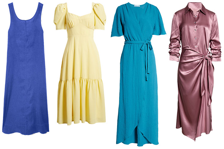 Dresses for the summer color type | 40plusstyle.com