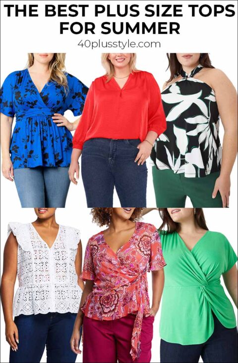 The best plus size tops for summer in stores now