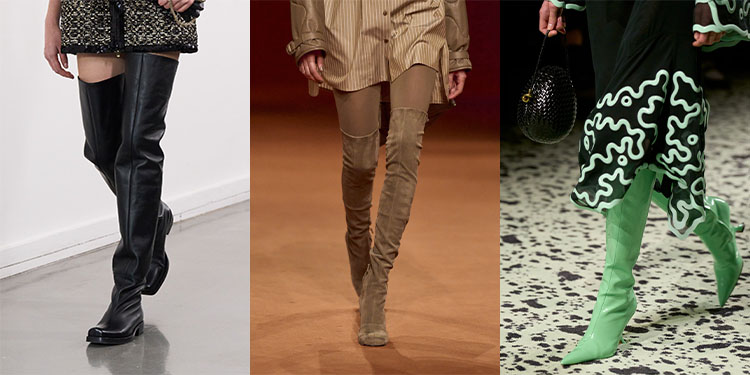 Shoes for Fall 2023: thigh high boots | 40plusstyle.com