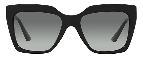 VERSACE 56mm Gradient Square Sunglasses | 40plusstyle.com