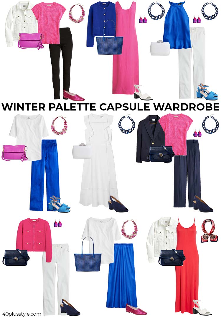 Winter capsule wardrobe | 40plusstyle.com