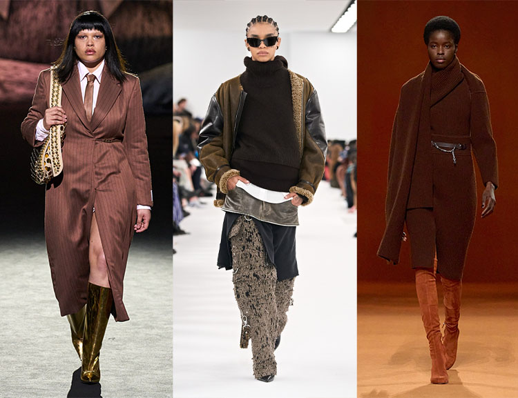 Fall 2023 color trends: brown | 40plusstyle.com