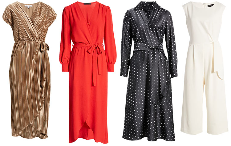 Dresses and jumpsuit to wear for the hourglass body | 40plusstyle.com