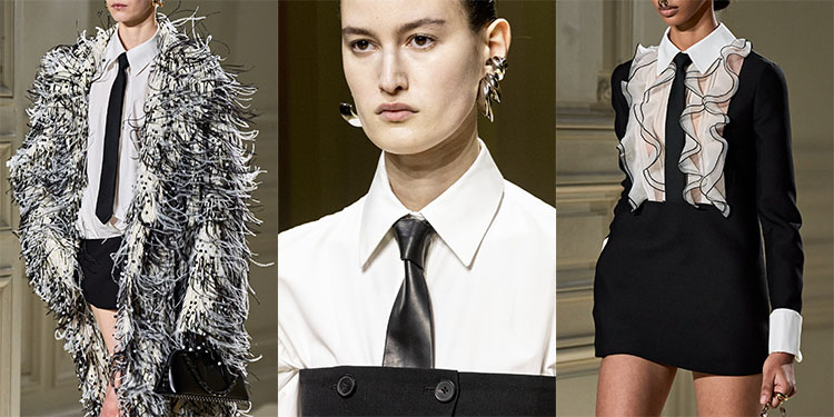 Accessory trend for fall: ties | 40plusstyle.com