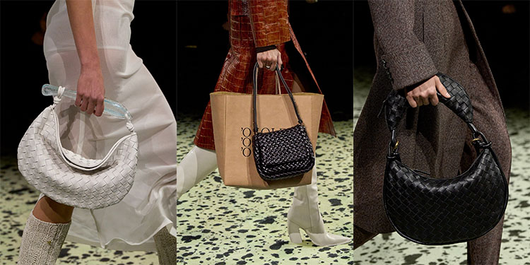 Handbag trends for fall: woven bags | 40plusstyle.com