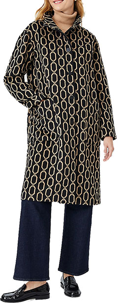 Ann Taylor Link Wool Blend Stand Collar Coat | 40plusstyle.com