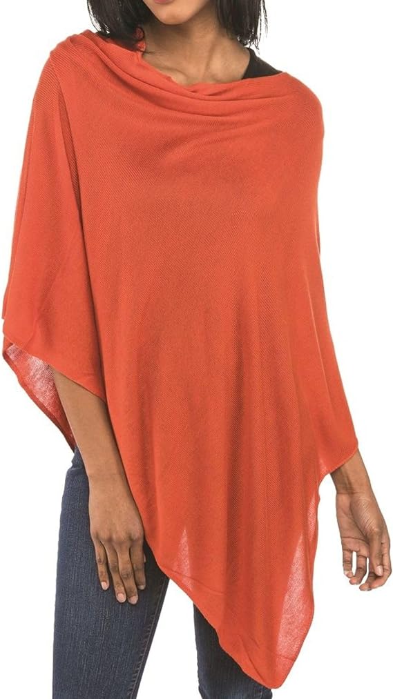Top It Off Elsa Bamboo Poncho | 40plusstyle.com