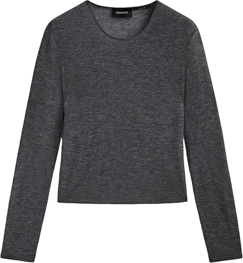 Massimo Dutti Cashmere Extra Fine Sweater | 40plusstyle.com