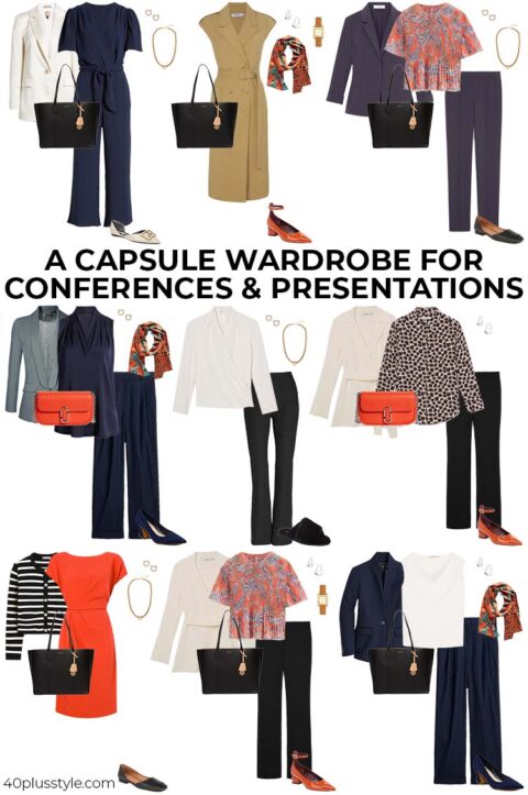 What to wear to a conference or presentation | 40+style