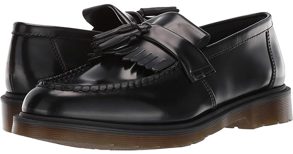 Shoes for winter - Dr. Martens Adrian Core Tassel Loafers | 40plusstyle.com