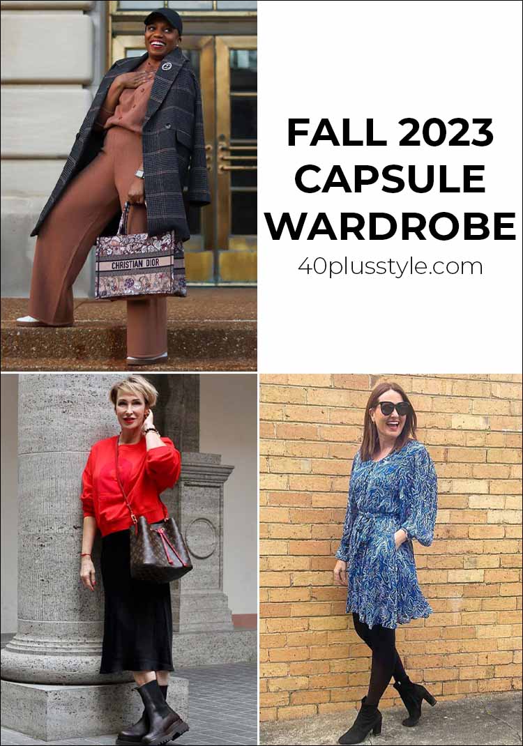 Fall 2023 capsule: all the outfits for fall you need | 40plusstyle.com