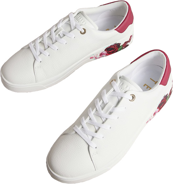 Ted Baker London Rose Print Cupsole Trainer | 40plusstyle.com