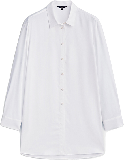 Fall essentials: Massimo Dutti Oversize Shirt | 40plusstyle.com