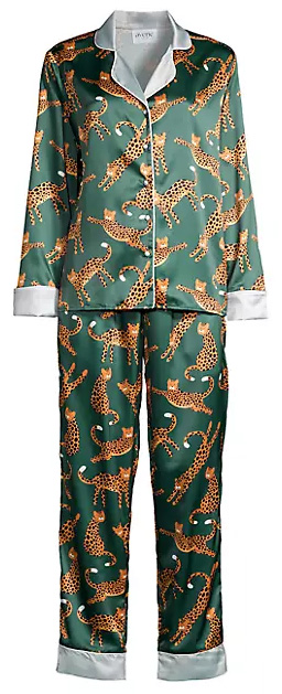 Averie Sleep Aella Long Pajama Set | 40plusstyle.com
