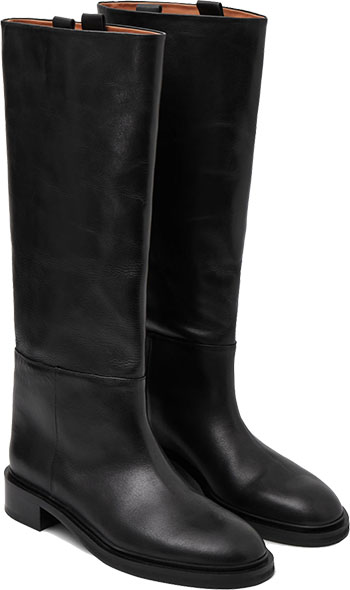 COS Leather Riding Boots | 40plusstyle.com